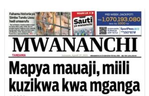 SOMA MAGAZETI YA LEO JUMANNE AGOSTI 27-2024