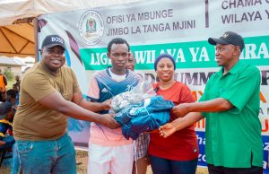 UMMY MWALIMU AZINDUA LIGI YA WILAYA TANGA