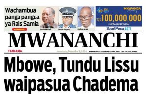 HAYA HAPA MAGAZETI YA LEO JUMATATU TAREHE 09,DISEMBA 2024.