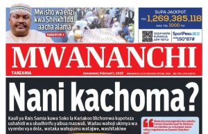 HAYA HAPA MAGAZETI YA LEO JUMAMOSI FEBRUARI 01,2025.