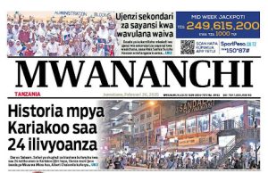 HAYA HAPA MAGAZETI YA LEO JUMATANO FEBRUARI 26-2025.