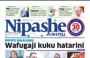 HAYA HAPA MAGAZETI YA LEO JUMAPILI MACHI 2,2025.