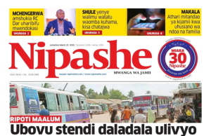 HAYA HAPA MAGAZETI YA LEO JUMAMOSI MACHI 22-2025.