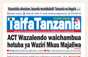 HAYA HAPA MAGAZETI YA LEO JUMAMOSI APRILI 12-2025.