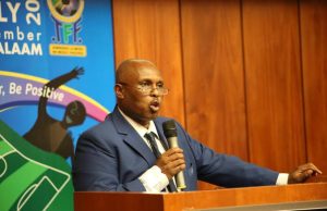 KARIA MGENI RASMI MECHI YA SIMBA NA EL MASRI KWA MKAPA