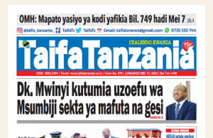HAYA HAPA MAGAZETI YA LEO JUMAMOSI MAY 10-2025.