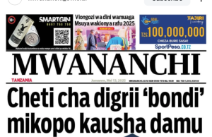 HAYA HAPA MAGAZETI YA LEO JUMANNE MAY 13 -2025