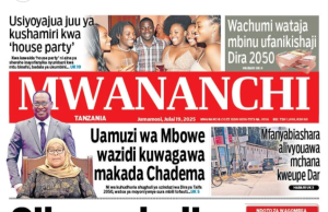 HAYA HAPA MAGAZETI YA LEO JUMAMOSI JULAI 19_2025.