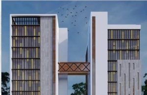 WAZIRI WA MADINI ANTHONY MAVUNDE AMETEMBELEA UJENZI WA GHOROFA PACHA TCG MKOANI ARUSHA.