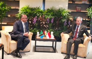 SINGAPORE NA TANZANIA ZAKUBALIANA KUIMARISHA USHIRIKIANO WA KIUCHUMI.