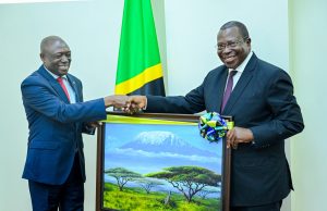 MAKAMU WA RAIS AFANYA MAZUNGUMZO NA BALOZI WA GHANA NCHINI TANZANIA