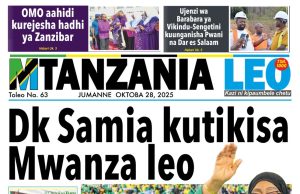 HAYA HAPA MAGAZETI YA LEO JUMANNE OCTOBA 28_2025.