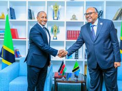 BALOZI KOMBO AKUTANA NA BALOZI WA KENYA NCHINI TANZANIA