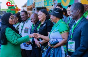 DKT. SAMIA NA VIONGOZI WA VYAMA RAFIKI WA CCM KWENYE KAMPENI TEMEKE