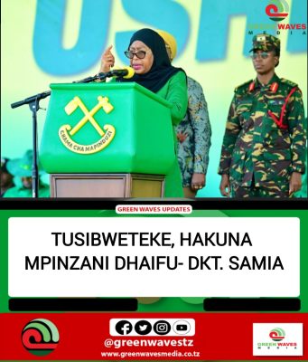 TUTAPANDISHA THAMANI KAZI ZA SANAA NA MICHEZO- DKT. SAMIA