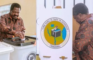 DKT. NCHIMBI AKISHIRIKI ZOEZI LA KUPIGA KURA KILIMANI DODOMA