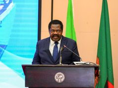 MAKAMU WA RAIS ASHIRIKI UWEKAJI JIWE LA MSINGI LA UKARABATI MKUBWA WA RELI YA TAZARA