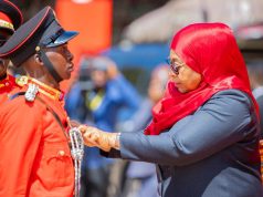 RAIS DKT. SAMIA ATUNUKU KAMISHENI KWA MAAFISA WA JESHI LA ULINZI LA WANANCHI WA TANZANIA