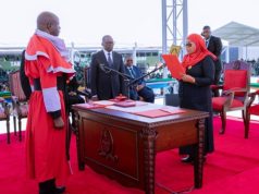 RAIS SAMIA AAPISHWA CHAMWINO, ALAANI VIKALI VURUGU ZA OKTOBA 29