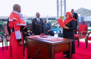 RAIS SAMIA AAPISHWA CHAMWINO, ALAANI VIKALI VURUGU ZA OKTOBA 29