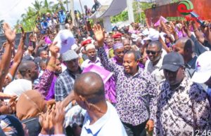 OTHMAN AANZA ZIARA YA KUKUTANA NA WAFUASI WA ACT WAZALENDO PEMBA