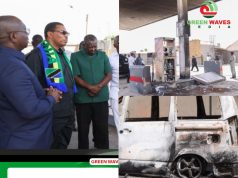 WAZIRI MKUU AKAGUA UHARIBIFU KITUO CHA MAFUTA CHA TOTAL*l