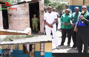 DKT. MWIGULU AKAGUA UHARIBIFU WA KITUO CHA POLISI KIKATITI