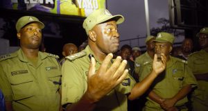 UKAGUZI WA MABASI YA ABIRIA WAFANYIKA KUDHIBITI AJALI.