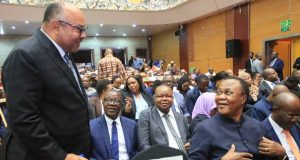 MAWAZIRI MBALIMBALI KATIKA MKUTANO WA RAIS SAMIA NA WAZEE WA DAR ES SALAAM JNICC