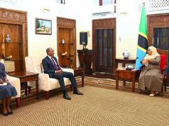 RAIS DKT. SAMIA AZUNGUMZA NA BALOZI WA KENYA NCHINI TANZANIA