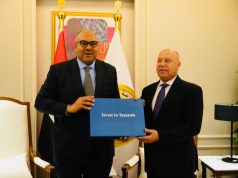 WAZIRI KOMBO, KABUDI WAKUTANA NA NAIBU WAZIRI MKUU WA MISRI, TANZANIA YAMWAGIWA SIFA.