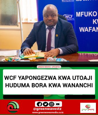 WCF YAPONGEZWA KWA UTOAJI HUDUMA BORA KWA WANANCHI