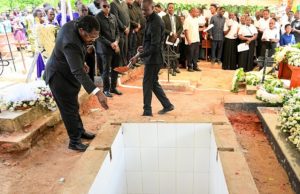 MAKAMU WA RAIS ASHIRIKI MAZISHI YA JENISTA MHAGAMA