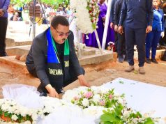 DKT. MWIGULU ASHIRIKI MAZISHI YA MHE. JENISTA MHAGAMA.