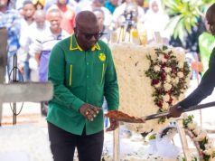 MONGELLA AMUWAKILISHA DKT. MIGIRO MAZISHI YA JENISTA MHAGAMA PERAMIHO