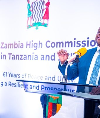 NAIBU WAZIRI MAGHEMBE ASHIRIKI MAADH8ISHO YA MIAKA 61 Ya UHURU WA ZAMBIA