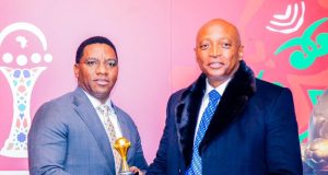 MAKONDA AKUTANA NA RAIS WA CAF JIJINI RABAT