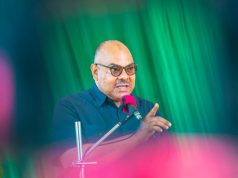 WAZIRI KOMBO AWEKA JIWE LA MSINGI UJENZI WA JENGO LA MAFUNZO KWA WATUMISHI WA UMMA.