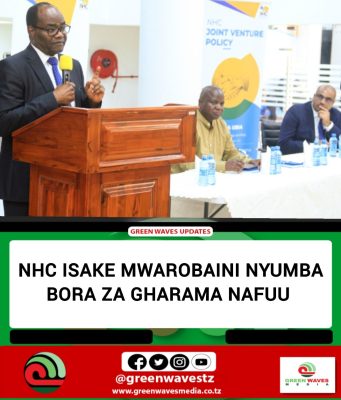 Dkt. AKWILAPO AITAKA NHC ISAKE MWAROBAINI NYUMBA BORA ZA GHARAMA NAFUU KWA WATANZANIA WA KAWAIDA