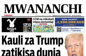 SOMA MAGAZETI YA LEO JANUARI 08 – 2026