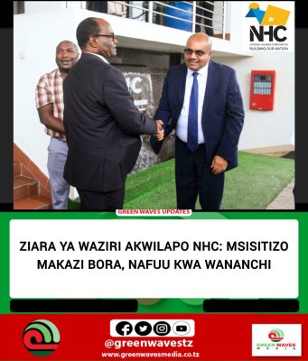 ZIARA YA WAZIRI AKWILAPO NHC: MSISITIZO MAKAZI BORA, NAFUU KWA WATANZANIA