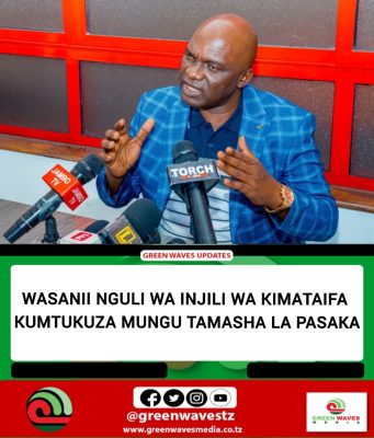 WASANII NGULI WA INJILI WA KIMATAIFA KUMTUKUZA MUNGU TAMASHA LA PASAKA