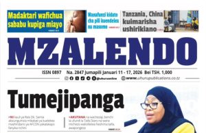 SOMA MAGAZETI YA LEO JUMAPILI JANUARI 11-2026