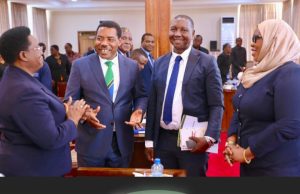 DKT. MWIGULU AKUTANA NA PROF. MKENDA NA TIMU YA WATAALAM YA WIZARA YA ELIMU