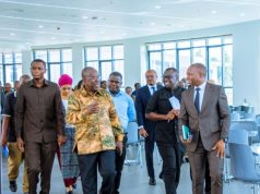 MHE. BALOZI OMAR AKAGUA JENGO JIPYA LA KISASA LA OFISI YA WIZARA YA FEDHA