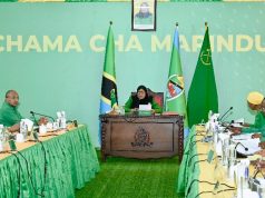 MWENYEKITI WA CCM Dkt. SAMIA SULUHU HASSAN AKIONGOZA KIKAO CHA KAMATI KUU YA CCM, ZANZIBAR
