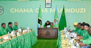 MWENYEKITI WA CCM Dkt. SAMIA SULUHU HASSAN AKIONGOZA KIKAO CHA KAMATI KUU YA CCM, ZANZIBAR