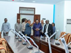 MAKAMU WA RAIS AKAGUA MAENDELEO YA UKARABATI WA JENGO LA OFISI YA MAKAMU WA RAIS