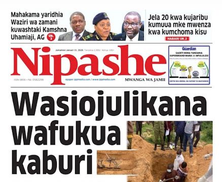 HAYA HAPA MAGAZETI YA LEO JUMAMOSI JANUARI 31,2026.